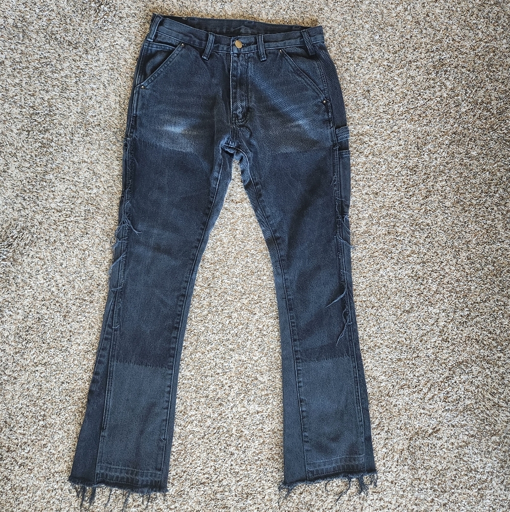 mnml Black Cargo Jeans